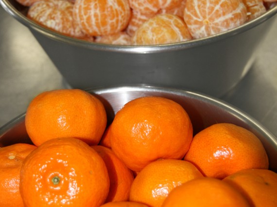 Préparation des fruits