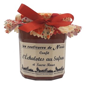 Confit échalotes au Safran