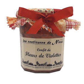 Confit de fleurs de Violettes