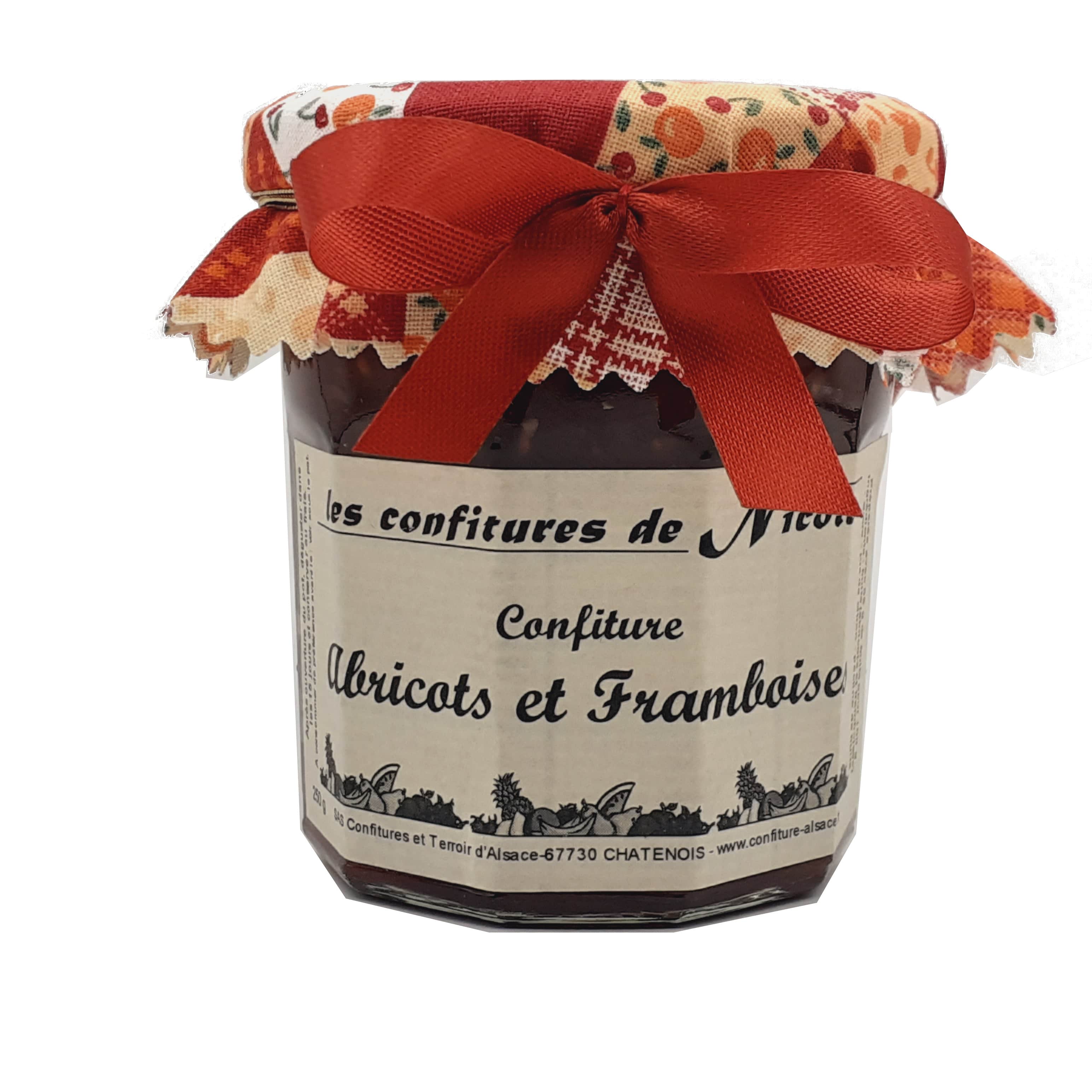 Abricots framboise