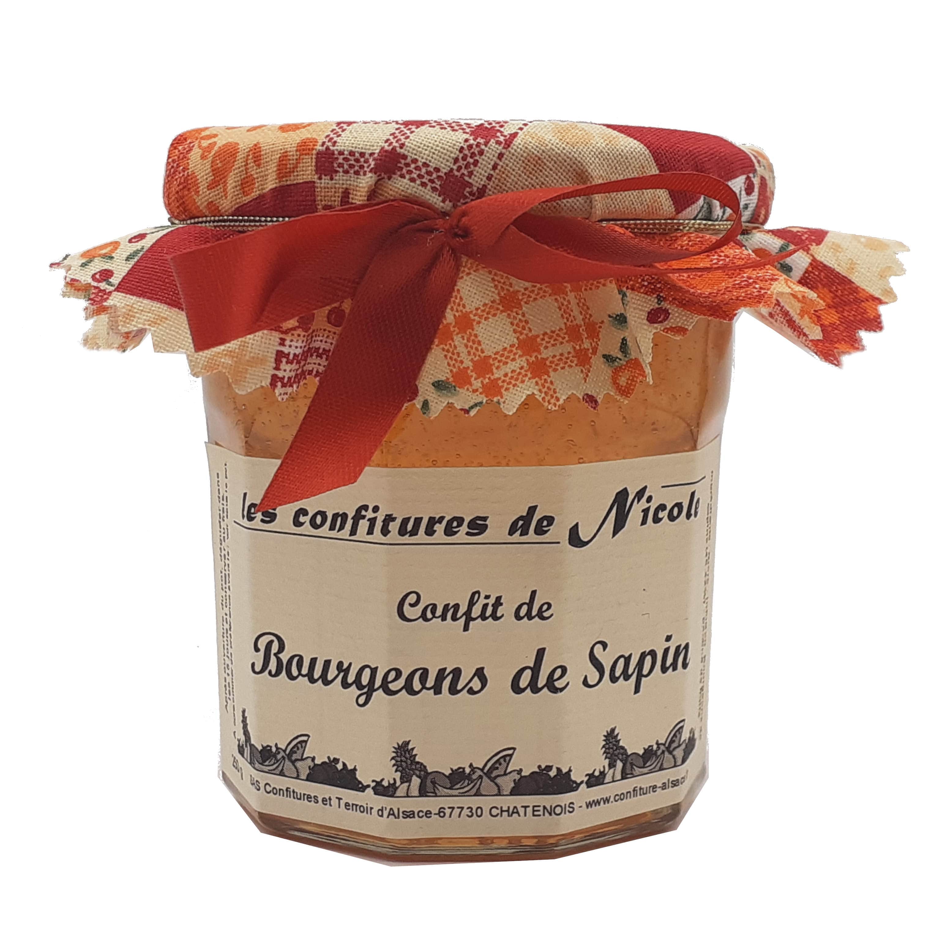Confit bourgeons sapin