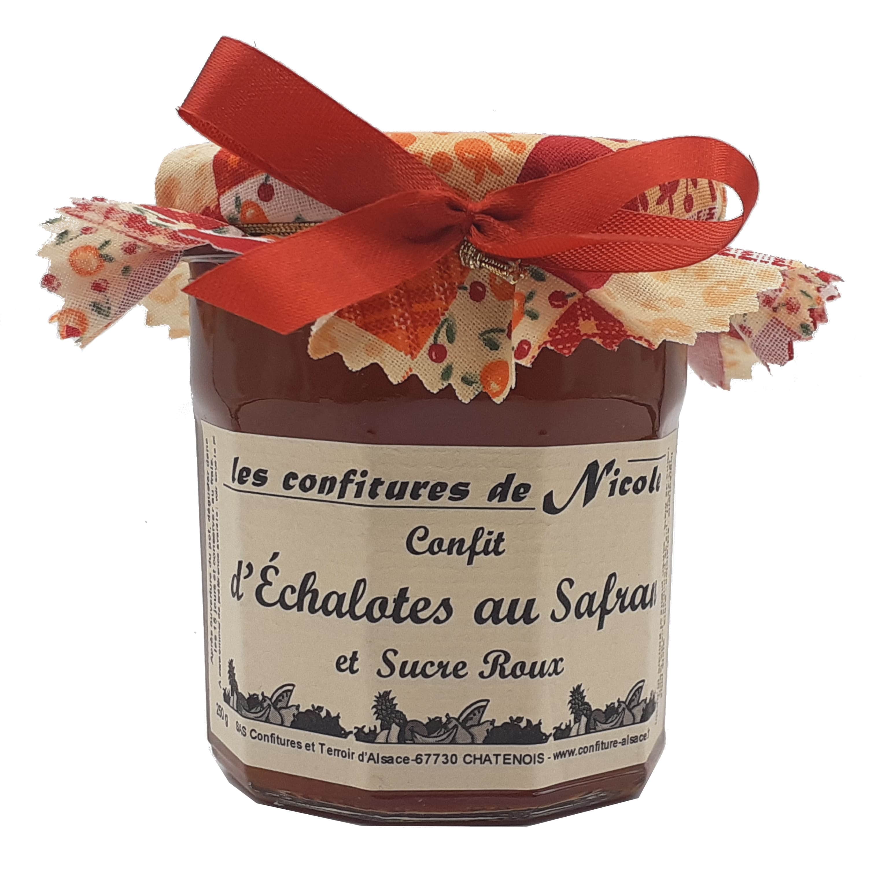 Confit échalotes au Safran