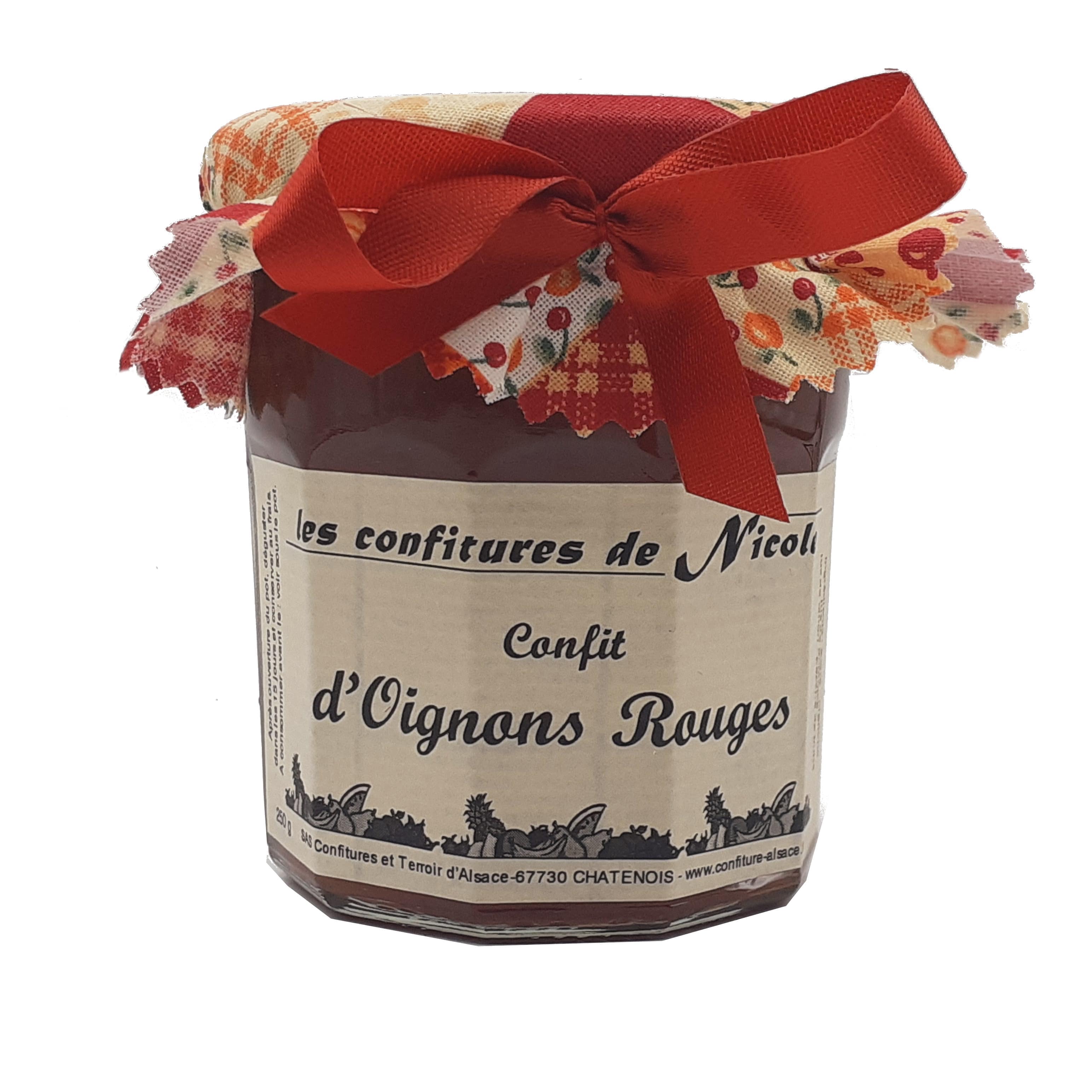 Confit oignons rouges