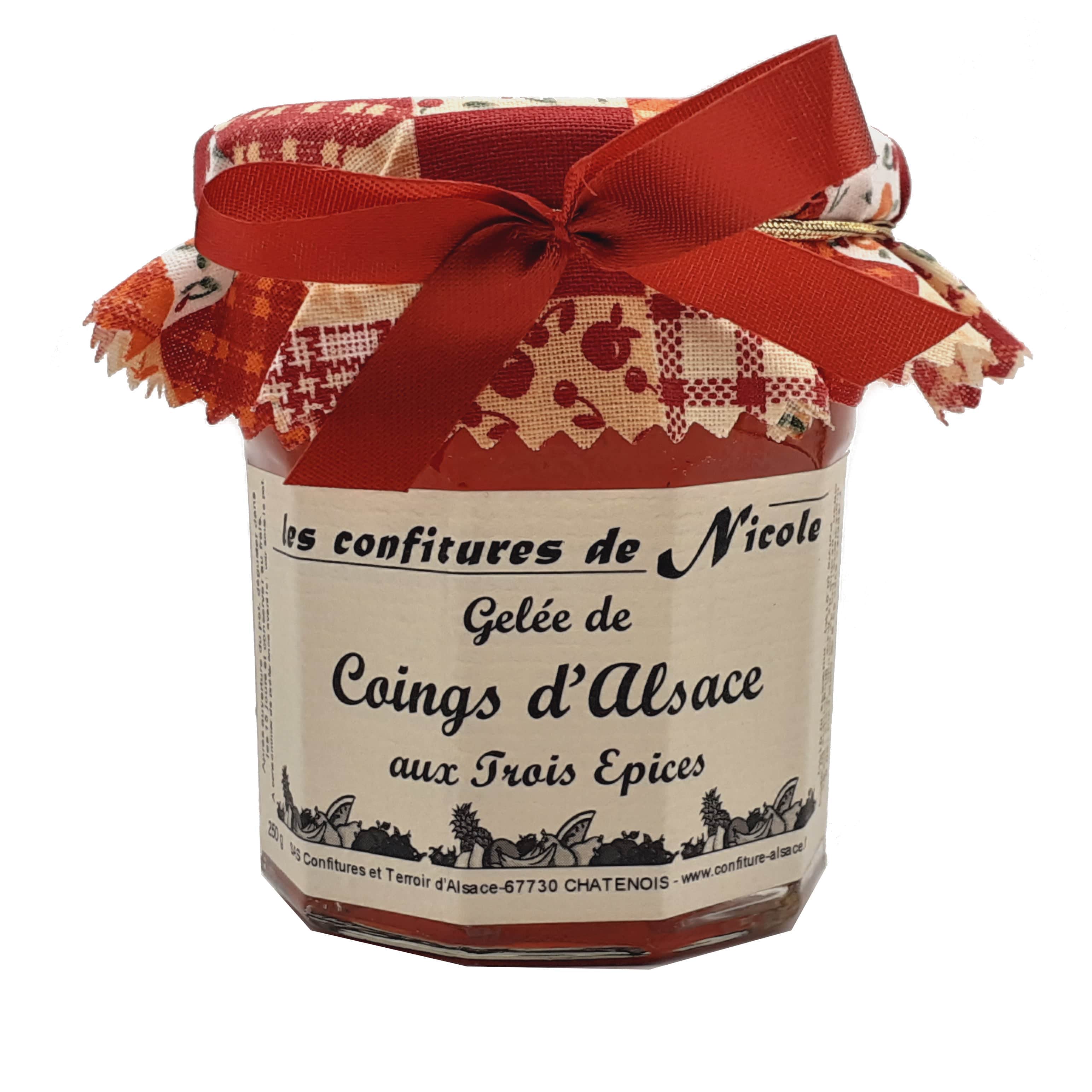 Gelée coins 3 épices