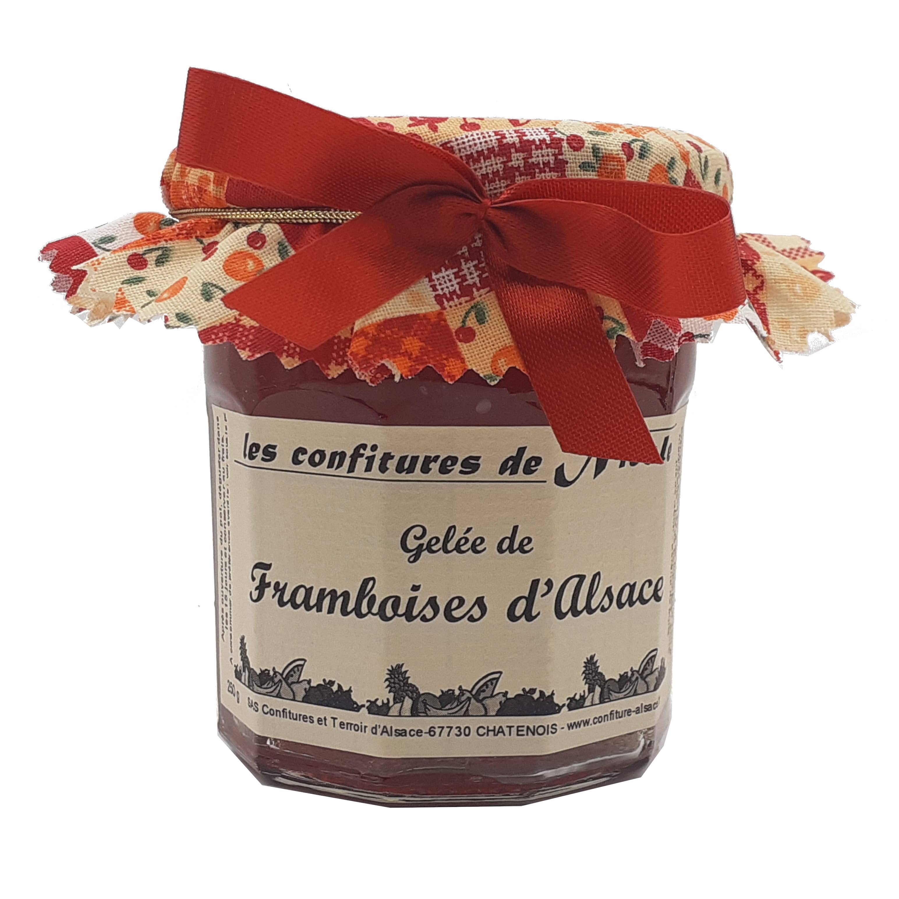 Gelée framboise d'Alsace