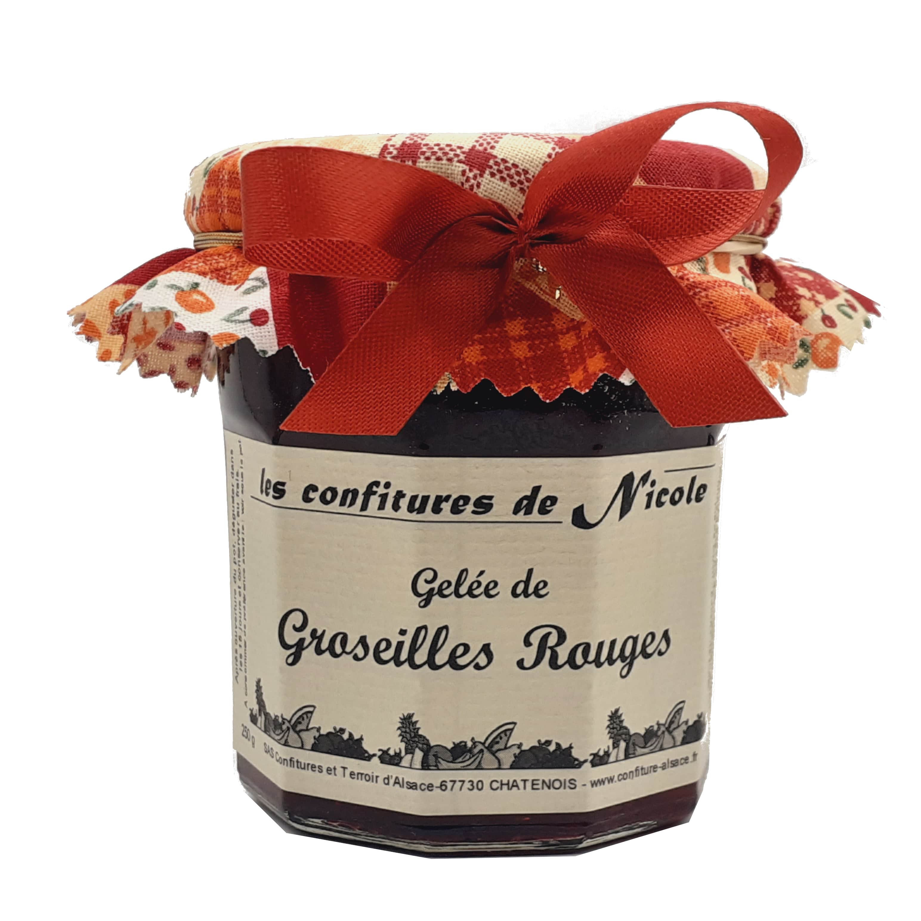 Gelée groseilles rouges